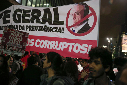 El presidente de Brasil involucrado en caso de corrupción El presidente de Brasil involucrado en caso de corrupción
